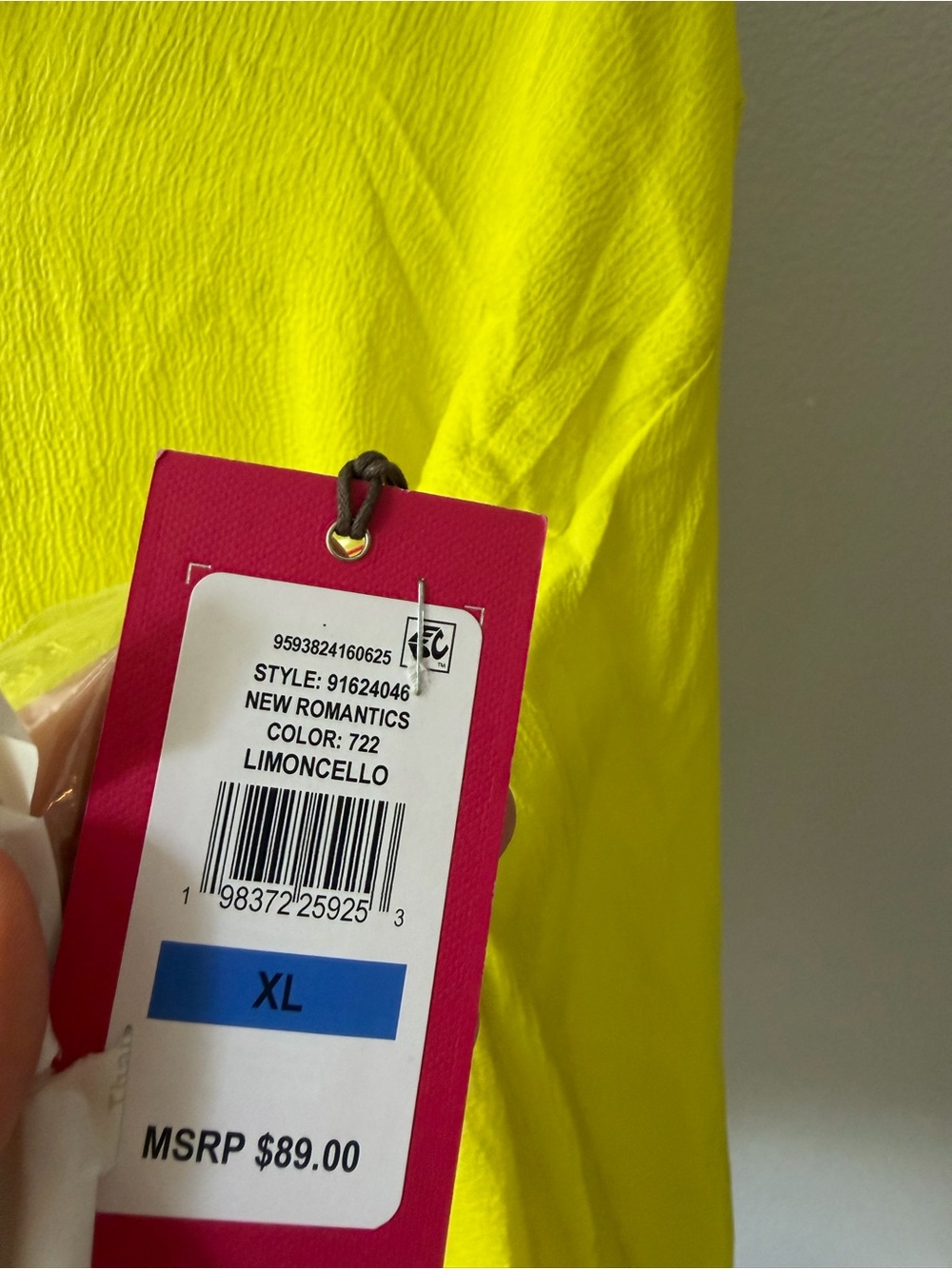 Vince Camuto Bright Yellow Button-Front Long-Sleeve Shirt - Picture 5 of 5
